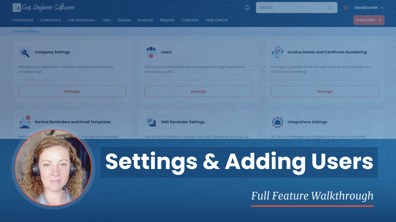 2. Company Set up & Adding New User